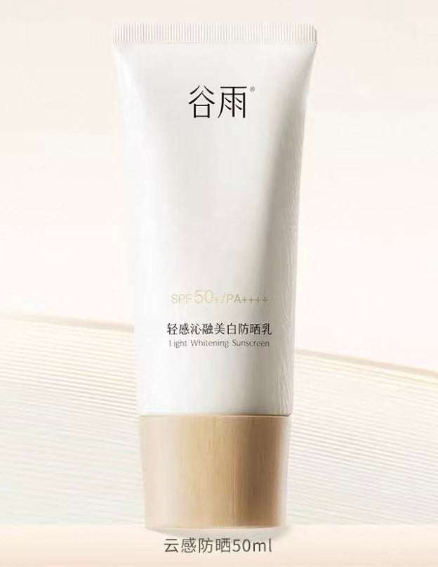 防晒护理产品分类，用于皮肤防护与保养