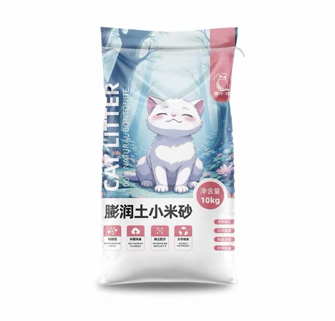 猫砂分类，用于宠物排泄管理