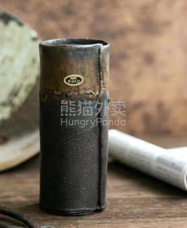 日本信乐烧流釉投入瓶 标准 任选