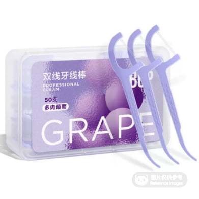 BOP牙线果味双线牙线棒超细牙线棒牙签线便携盒装 一盒 标准 任选
