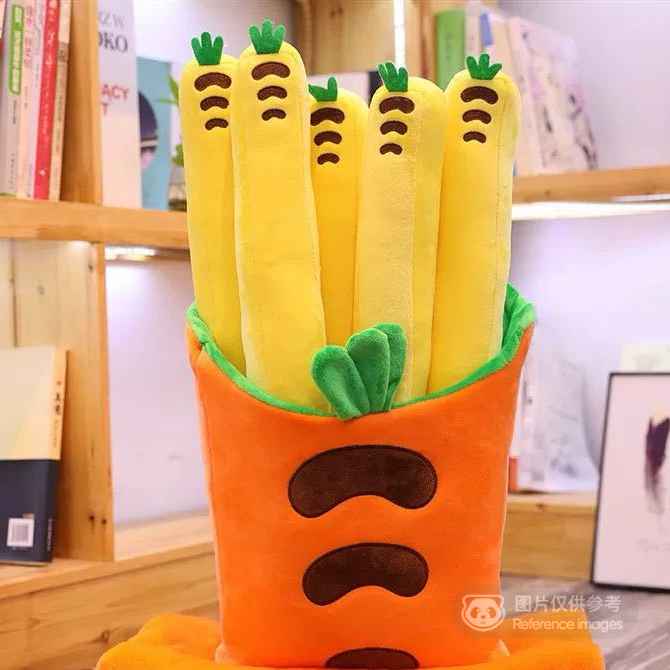 Ins風創意可愛薯條抱枕 薯條控必備 标准 任选