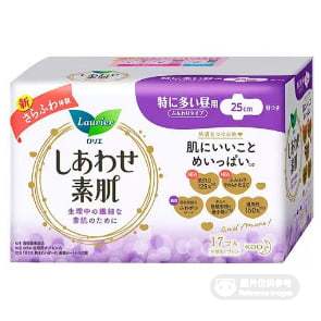 花王素肌系列衛生棉敏感肌專用低過敏超瞬吸不側漏 22.5cm/25cm 任选