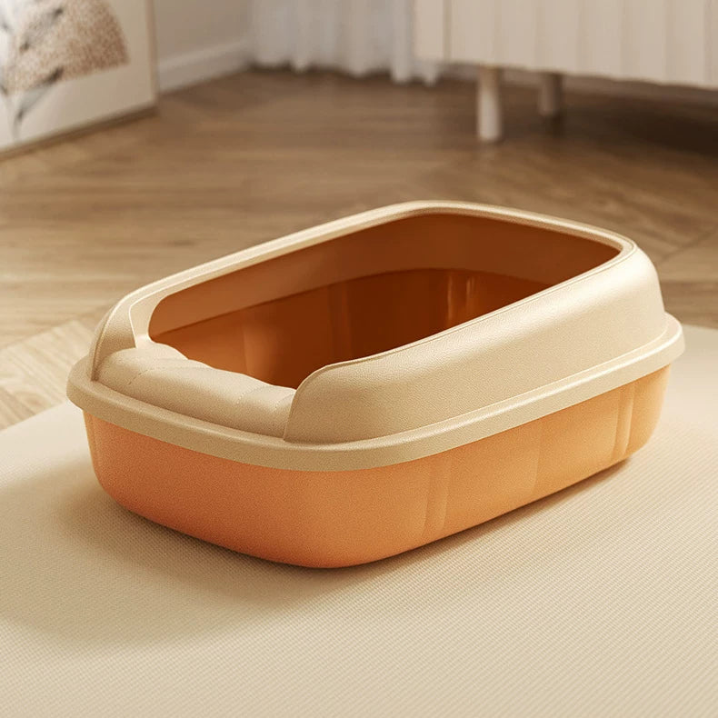 65cm超大号敞开式猫砂盆内部空间展示同时容纳两只猫咪