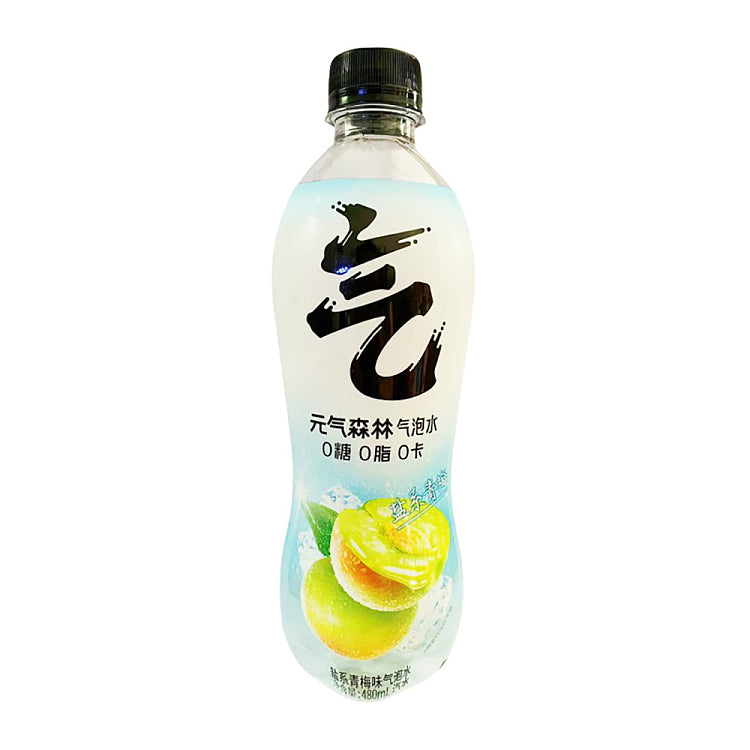 Genki Forest Sparkling Water 480ml | 0 Sugar, 0 Calories, 0 Fat, Refreshing Effervescence | 6 Flavors Available