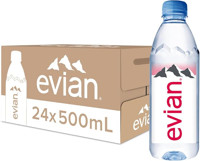 法国依云矿泉水500ml整箱