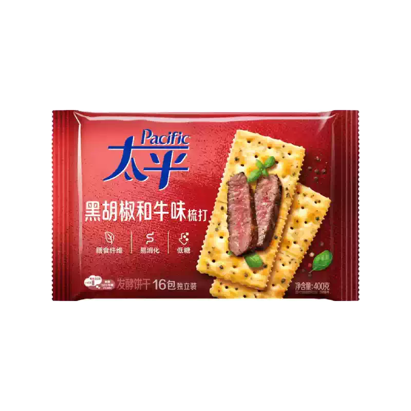 太平苏打饼干 海苔/黑芝麻/奶盐/香葱味 多口味可选