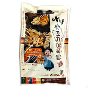 Addal 釜山鱼饼串汤冷冻包装正面，含鱼饼串与高汤包