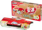 安速小强恢恢蟑螂屋红盒包装，内含波浪形粘板，用于物理捕捉蟑螂。