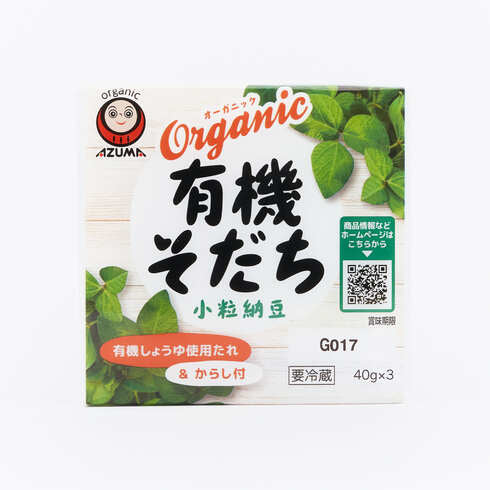 Azuma日本有机纳豆40g×3包装主图