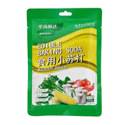 华海顺达食用小苏打 227g 白色包装袋正面图