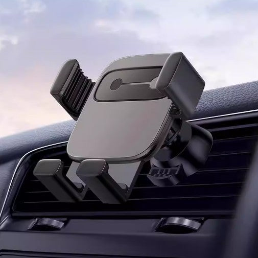 车载出风口手机支架 夹臂式固定 可旋转设计