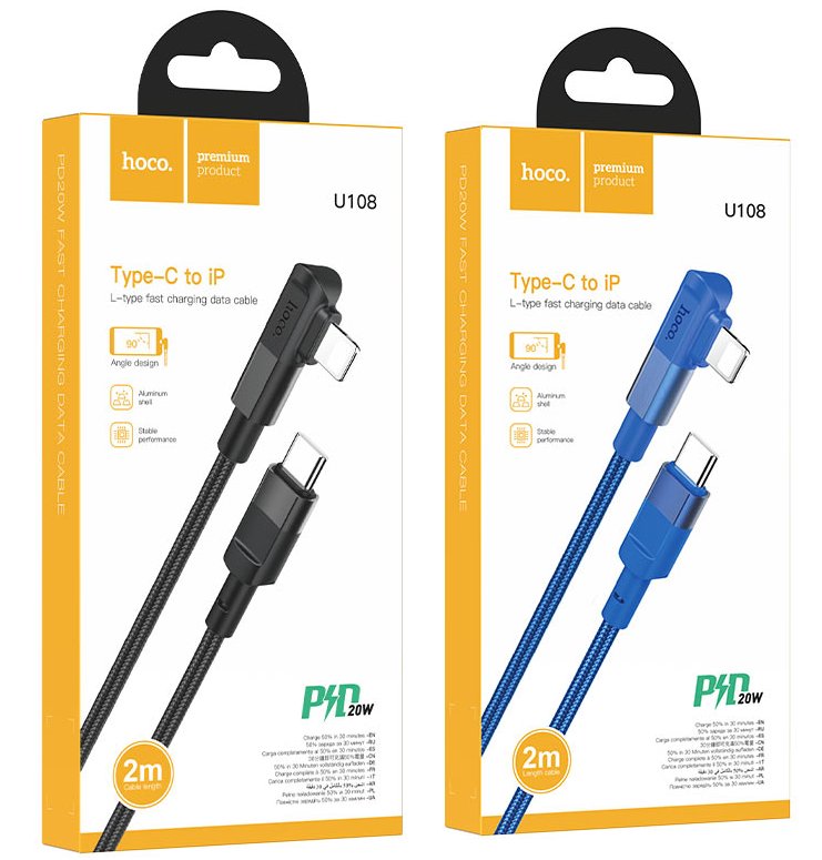 HOCO U108 Type-C 转 i 快充数据线