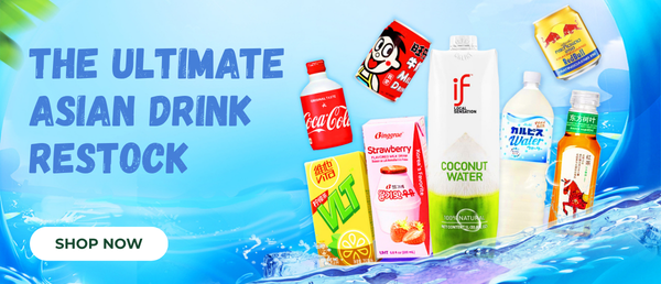 The ultimate Asian drink restock – Coca-Cola, coconut water, Asian beverages and more at Cozy Nook