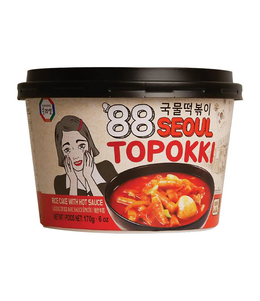 韩国88 Seoul超辣酱辣炒年糕170g杯装主图