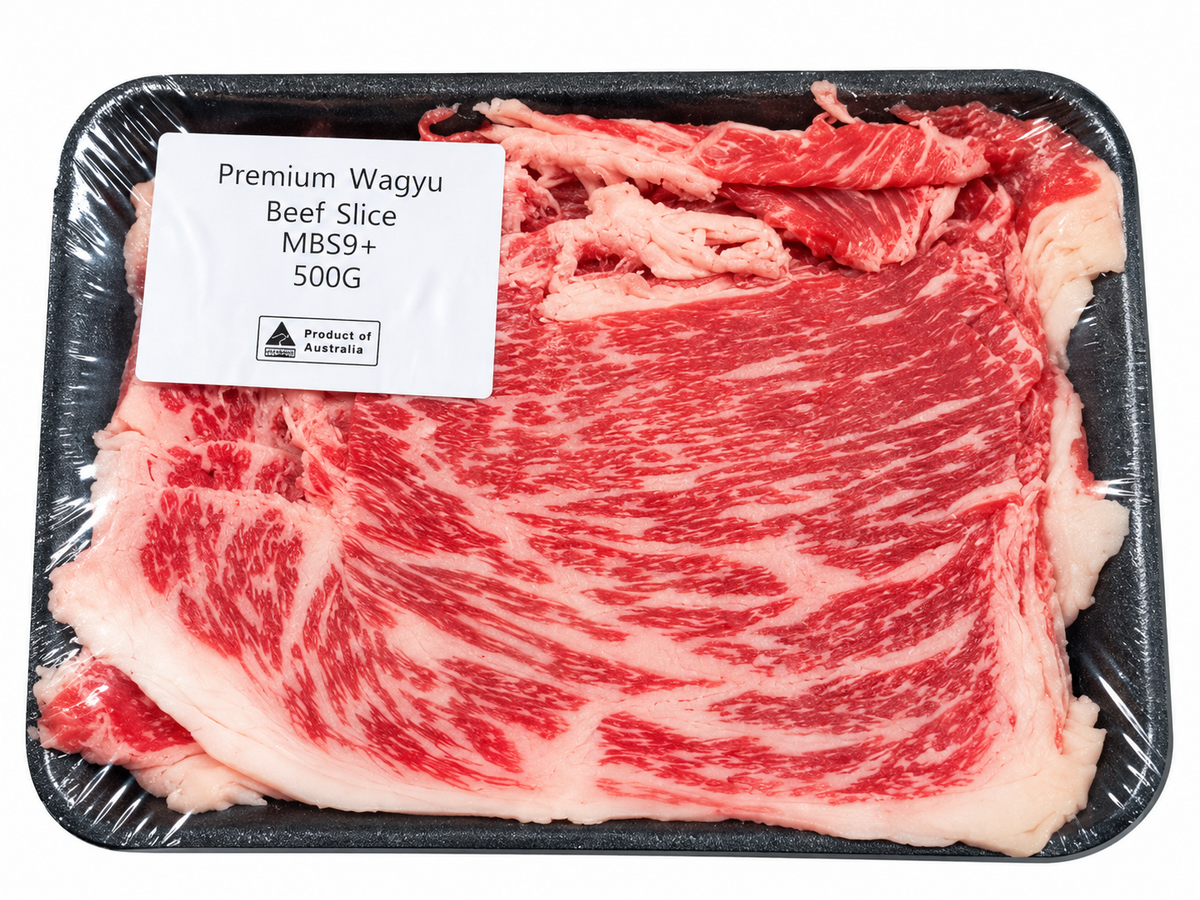 澳洲M5+和牛火锅肉片500g