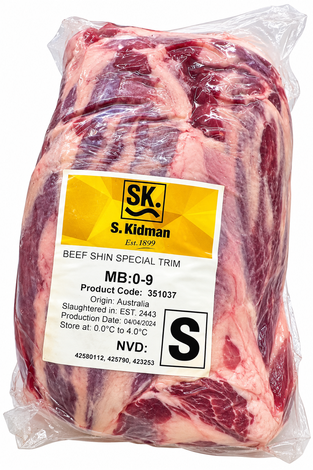 澳洲SK M9和牛三花趾前腿牛腱约1.5kg主图