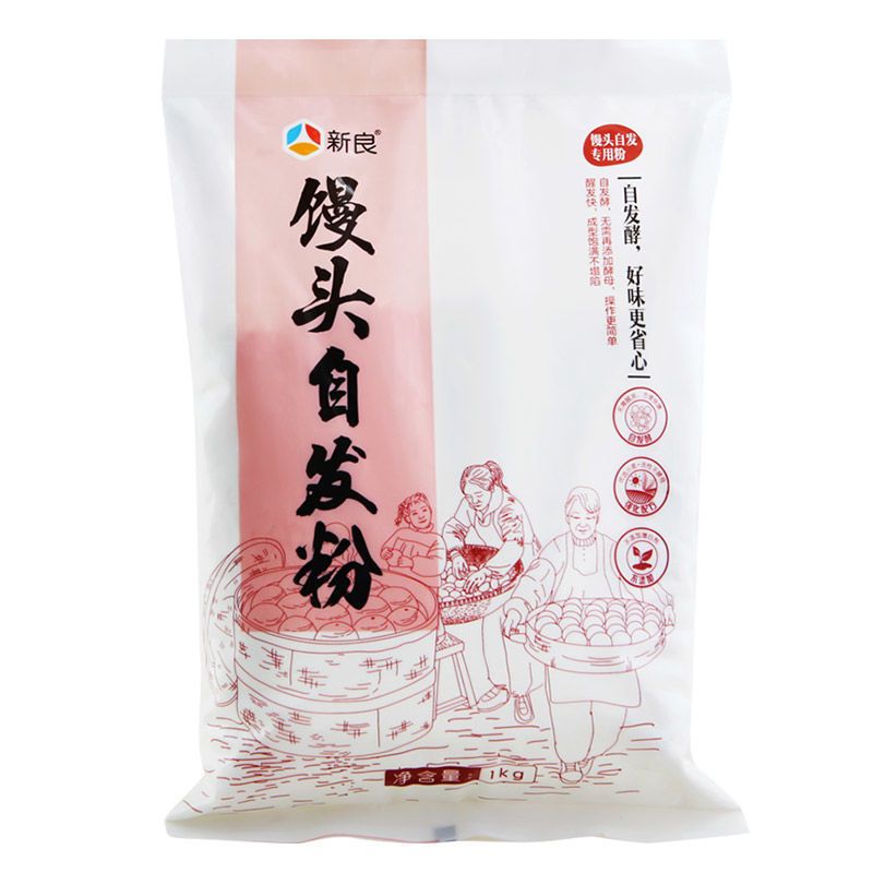 新良馒头自发粉1kg袋装主图