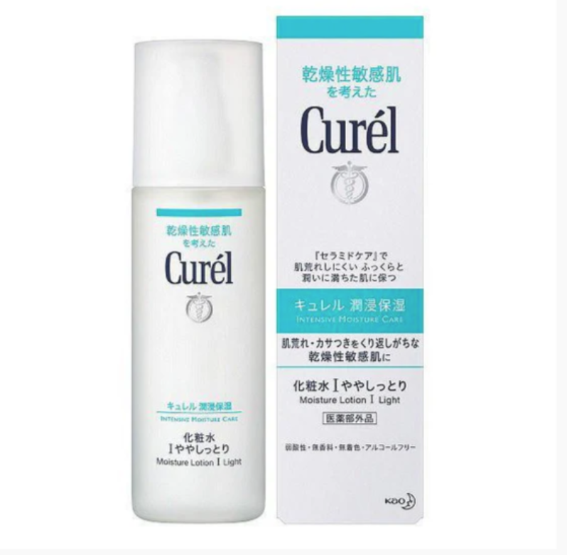 Curel 珂润润浸保湿化妆水 I 号清爽型 150mL 瓶身正面展示