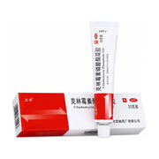 达林克林霉素磷酸酯凝胶20g装，白色软管与红白配色外包装盒展示，包装上印有OTC标识及产品名称。