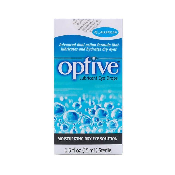 Optive润眼液15ml包装双重滋润配方缓解干眼