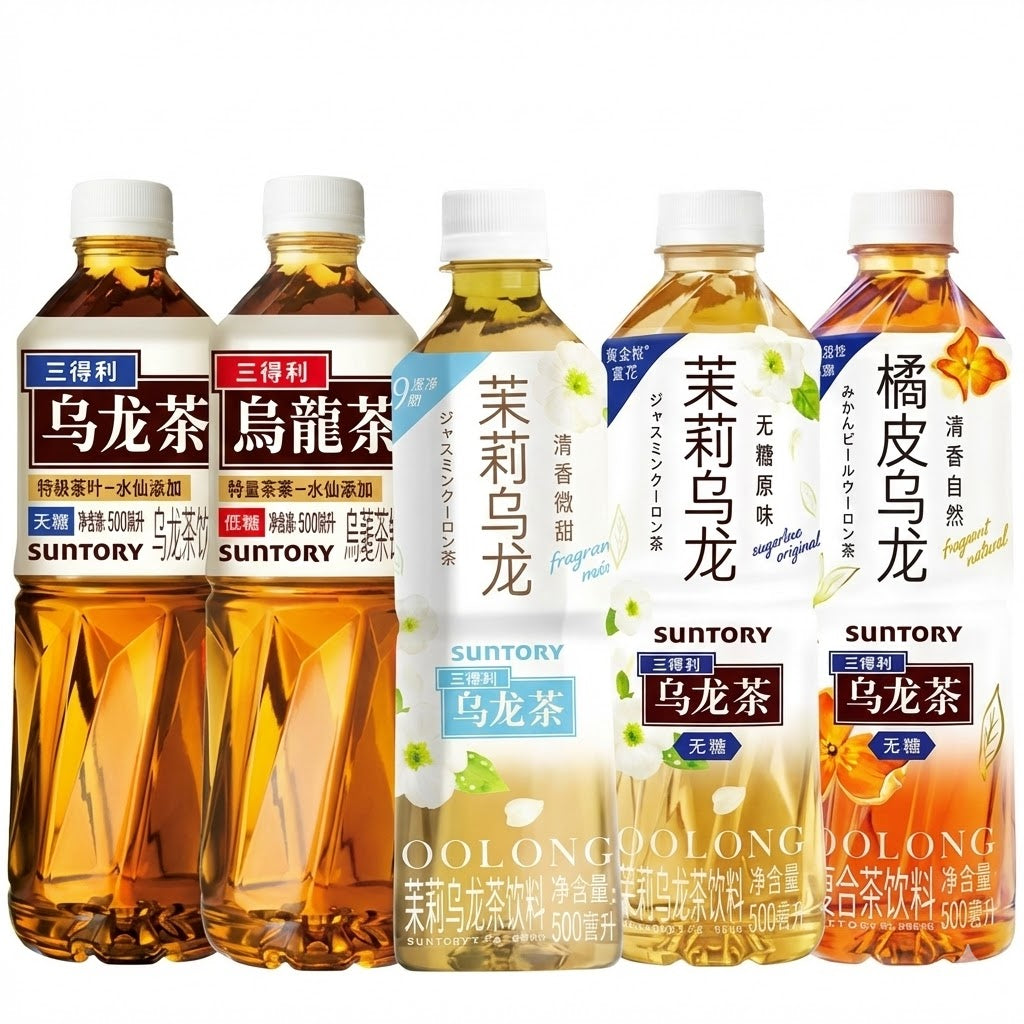 untory-oolong-tea-500ml-all-flavors-selection-cozynook
