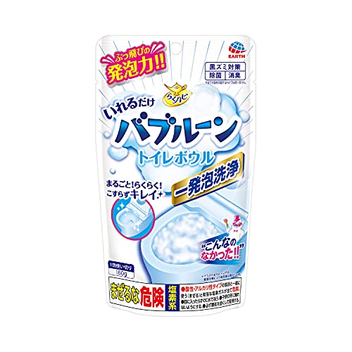 日本安速 Earth 马桶清洁粉 180g 产品包装正面图