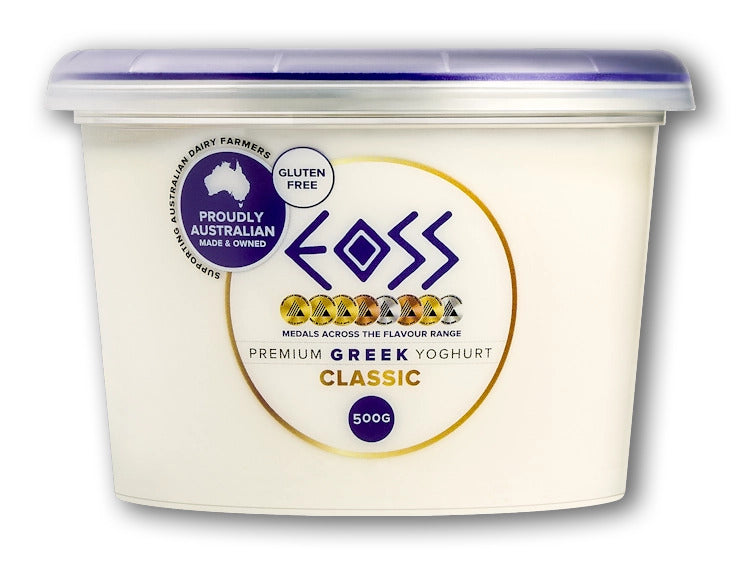 EOSS 经典味希腊酸奶 500g 冷藏乳品包装图