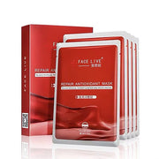 斐思妮神经酰胺舒缓修复贴单片包装正面图，白色背景展示产品外观