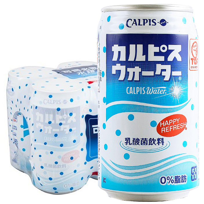 可尔必思水语乳酸风味饮料24装整箱原味酸奶饮品纸盒铁罐随机