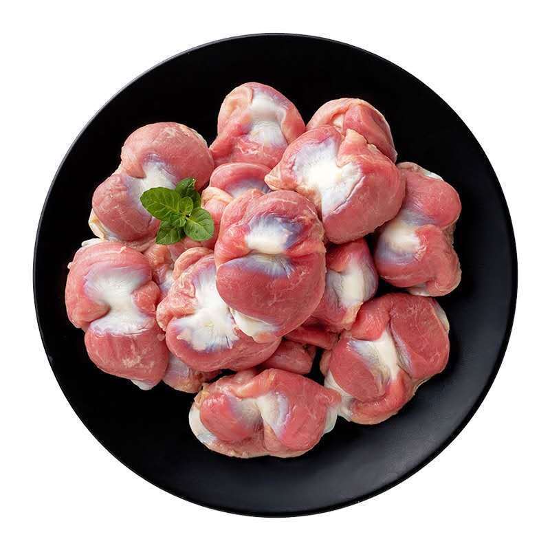 新鲜鸡胗标准装，肉质紧实色泽自然，适合爆炒火锅烧烤的生鲜肉类主图