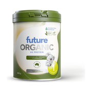 Future Organic A2 有机 1段婴儿配方奶粉 800g 罐装正面图，带有考拉图案和 1 段标识。