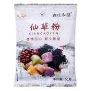 森庄农品仙草粉 100g 包装正面，用于自制烧仙草和黑凉粉的烘焙原料