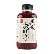 果子熟了黑米决明子慢熬出汁水植物饮料500mL瓶装正面图