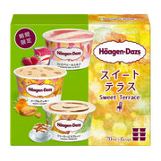 日本哈根达斯期间限定迷你杯分享装，一盒六杯多口味组合，适合小冰箱储存与室友聚会分享。