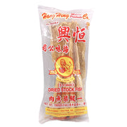 恒兴一级柴鱼肉 150g 包装正面，琥珀色完整鱼块，用于煲汤煮粥提鲜