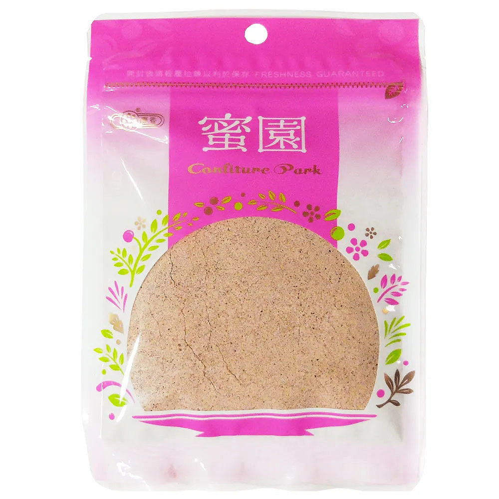 惠香蜜园甘梅粉 60g 包装袋正面，展示品牌与产品名称