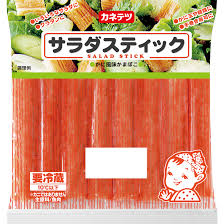 Kanetetsu 珍妮蟹味柳包装正面，68g 日本进口冷冻鱼糜制品，适合火锅或即食。
