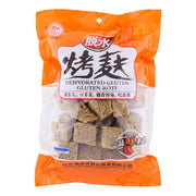 莲峰脱水烤麸 200g 包装袋正面，展示品牌与净含量信息
