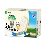 蒙牛优牧布丁雪糕独立包装展示，经典原味迷你支装细节图