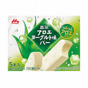 Morinaga Aloe Yogurt Flavour Ice Bars 5 Pack