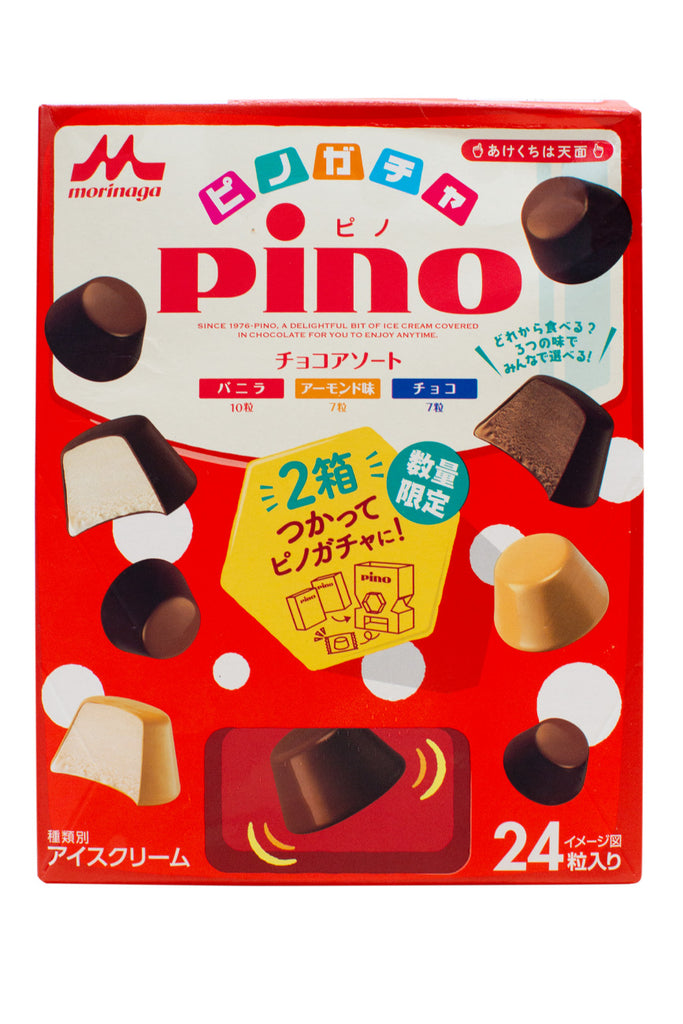 森永 Pino 季节限定款多口味组合，日式迷你雪糕分享装包装展示