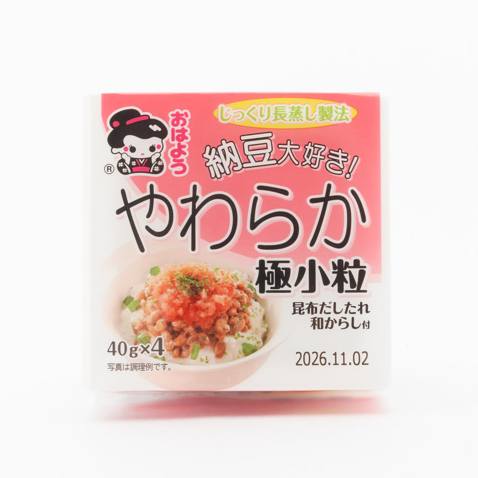 Ohayo日本柔和极小粒纳豆40g×4包装主图
