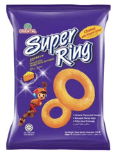 Oriental 东方芝士圈 60g 包装正面图，展示马来西亚进口膨化零食外观