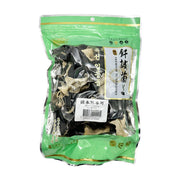 钎诚清水黑木耳80g包装正面图，透明包装袋可见内部干燥黑木耳，印有钎诚菌菇品牌字样。