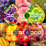 日本产uha味觉糖 巨峰葡萄/青提/可乐/10包口味