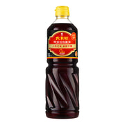 欣和六月鲜红烧酱油 1L 瓶身正面，专为红烧上色设计