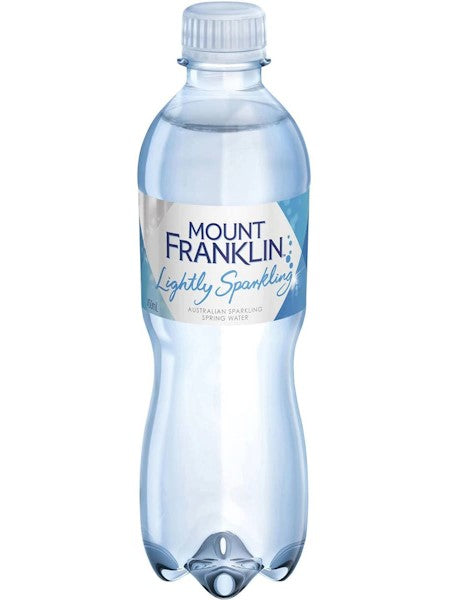 Mount Franklin气泡水澳洲纯净泉水0糖0卡无防腐剂