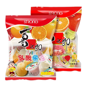喜之郎果冻 360g 大包装展示，内含多杯独立小包装，适合宿舍分享或下午茶零食。