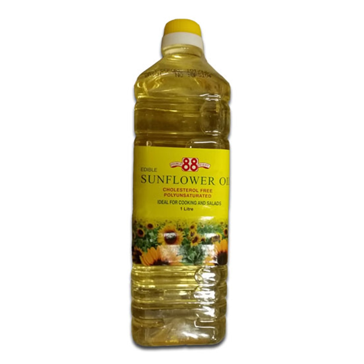 88Brand 葵花籽油 1L 瓶身正面，清淡健康适合不吃辣的朋友