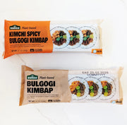 Sunlit 韩国风味紫菜包饭冷冻包装正面图，展示品牌标识与 230g 规格信息